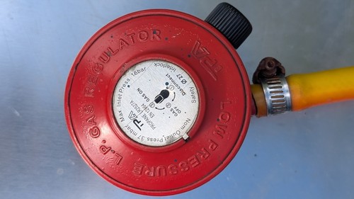 Patio gas regulator 27mm clip - gas,