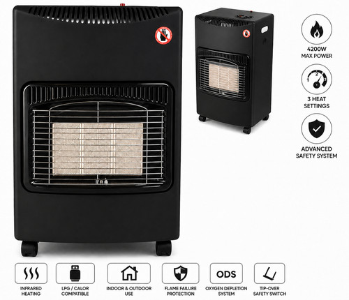 Portable calor gas heater - calor,