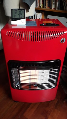 New 2kw portable fire - portable, calor